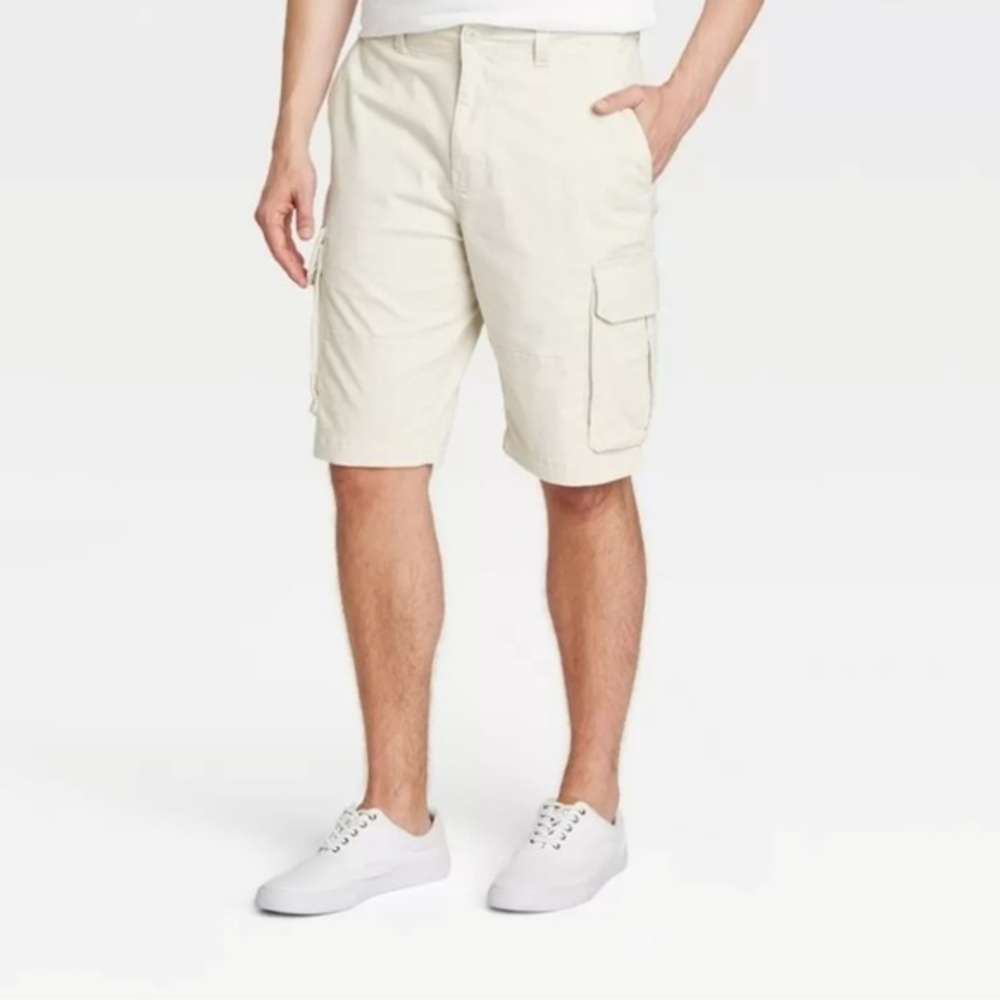 NWT - Goodfellow & Co Khaki Cargo Short‎